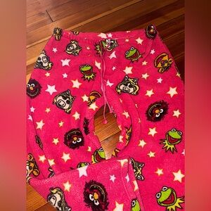 Y2K Muppets Fluffy Disney Pajama Pants
